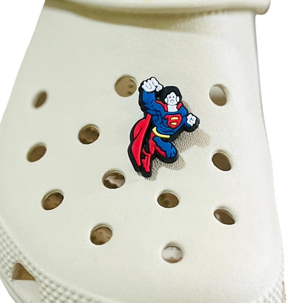Croc Jibbitz | Superman DC Comics Shoe Charm | Comic Books Style